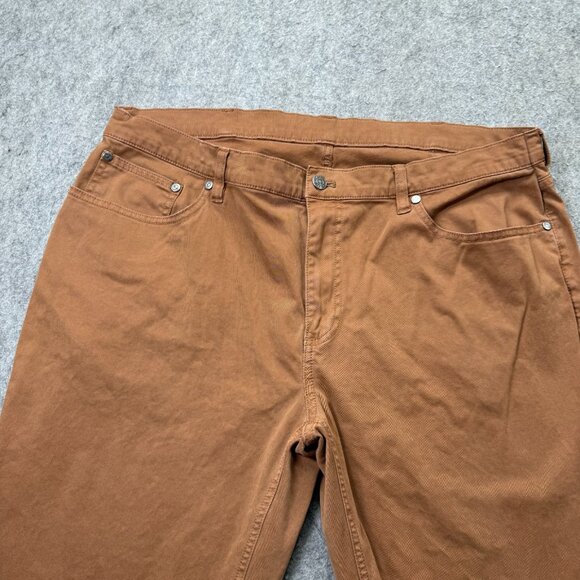 Brooks Brothers 5-Pocket Pants Men 40 x 32* Brown Advantage Stretch Slim Fit - Picture 3 of 16